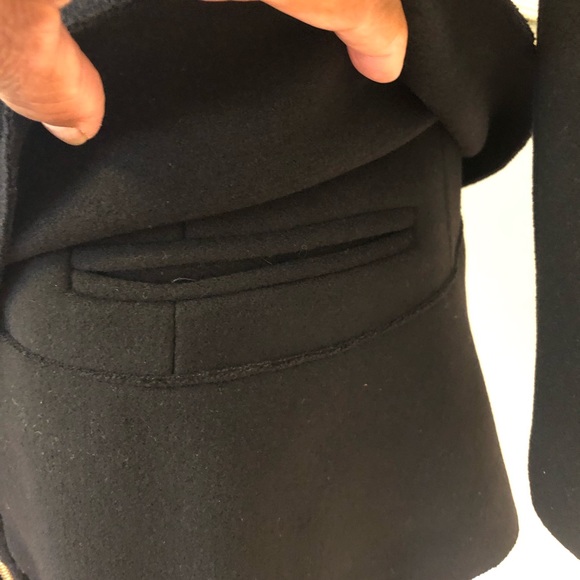 Randall Leoffler Black Wool LngSlv Layered Dress - Picture 6 of 8